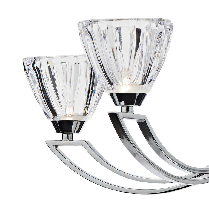 Vito 5 Light Semi Flush Polished Chrome<br>Polished Chrome