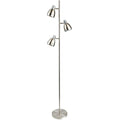 Vogue Brushed Steel Floor Lamp