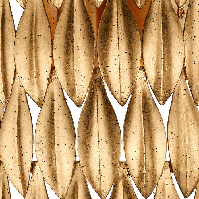 Volcano Wall Light Gold<br>Gold Leaf