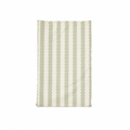 Wedge Changing Mat - Scallop Stripe Sage
