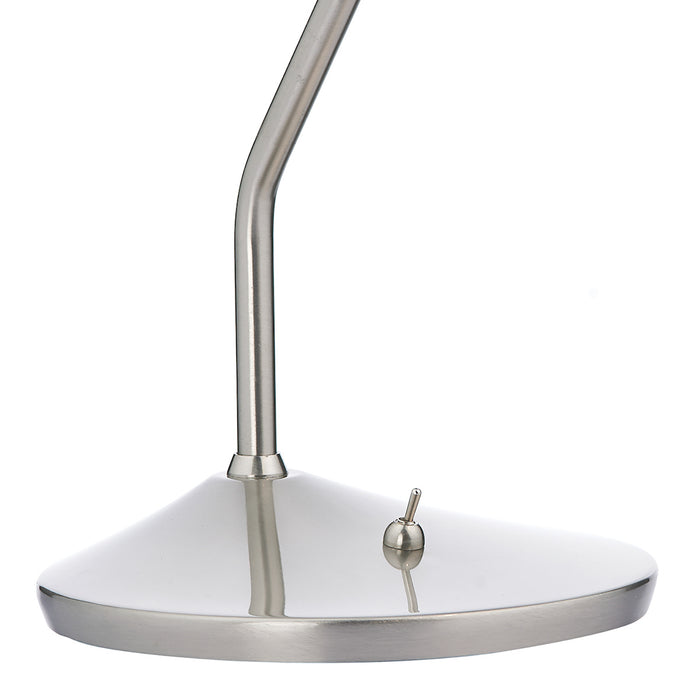 Wellington Task Table Lamp Satin Chrome LED<br>Satin Chrome