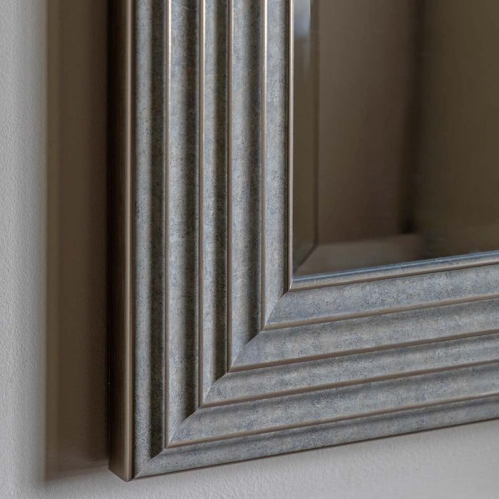 Whitechapel Square Mirror Silver