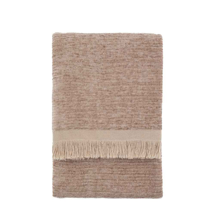 Willow Chenille Throw Natural