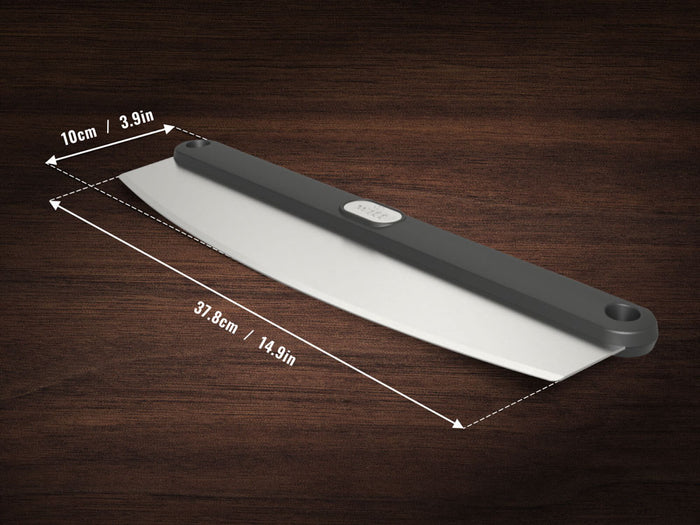 Witt Pizza Cutter Rockerblade - Stainless Steel