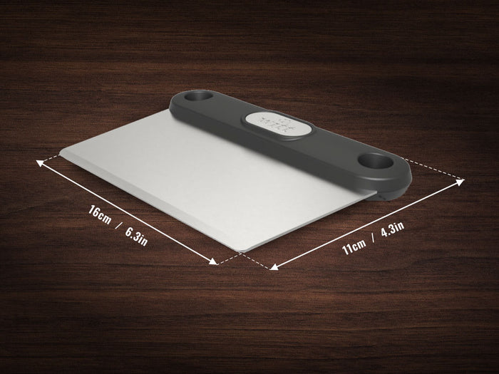 Witt Pizza Dough Scraper - Stainless Steel