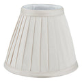 Yovanna Ivory Faux Silk Pleated Shade 15cm<br>Ivory