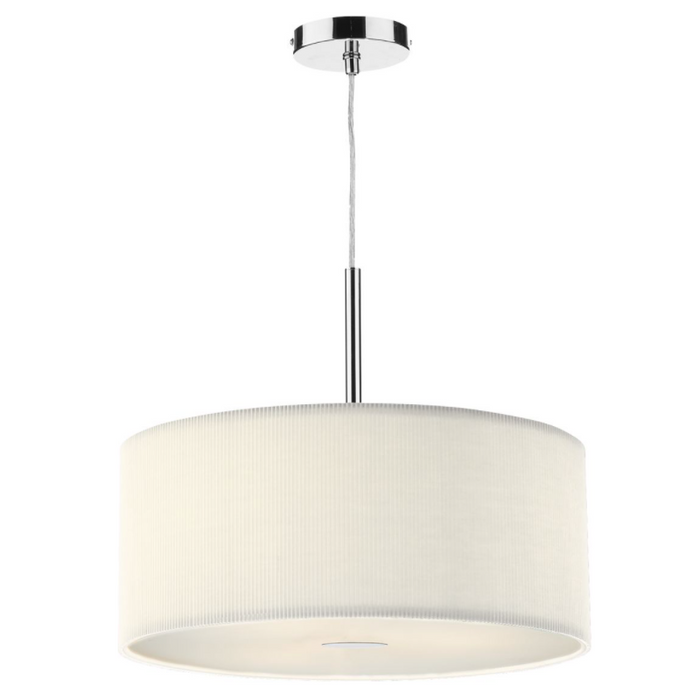 Zaragoza 3 Light Cream 60cm Pendant
