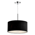 Zaragoza 3 Light Pendant Black 40cm<br>Black