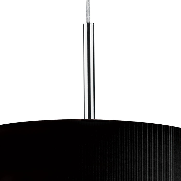 Zaragoza 3 Light Pendant Black 40cm<br>Black