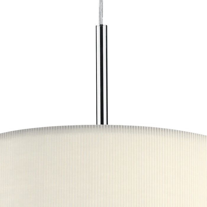 Zaragoza 3 Light Pendant Cream 40cm<br>Cream