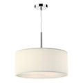 Zaragoza 3 Light Pendant Cream 60cm<br>Cream