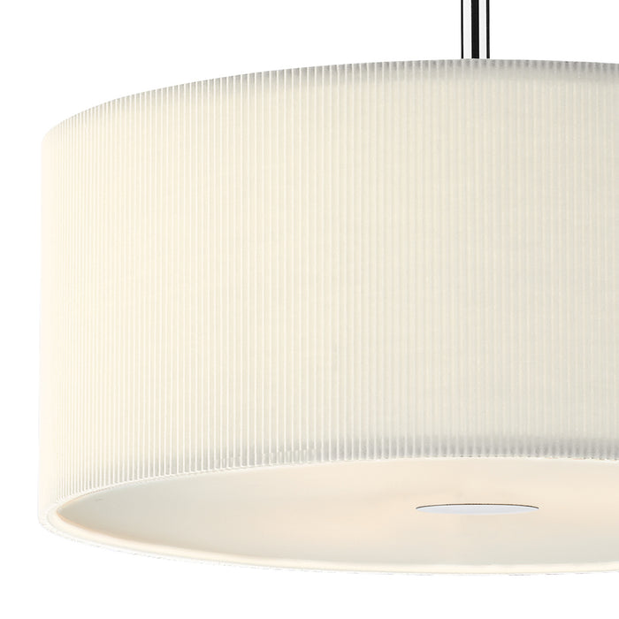 Zaragoza 3 Light Pendant Cream 60cm<br>Cream