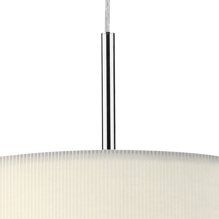 Zaragoza 3 Light Pendant Cream 60cm<br>Cream