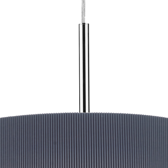 Zaragoza 3 Light Pendant Grey 40cm<br>Grey