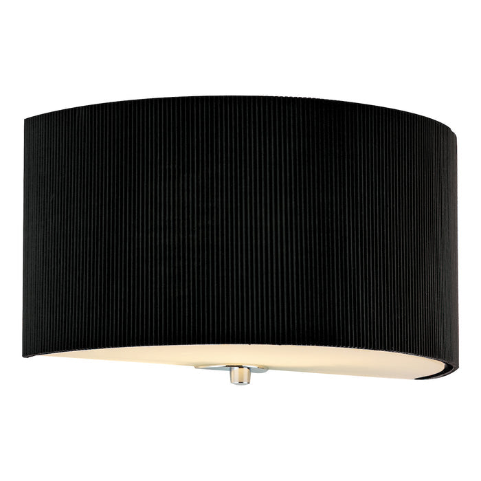 Zaragoza Wall Light With Black Shade <br>Black