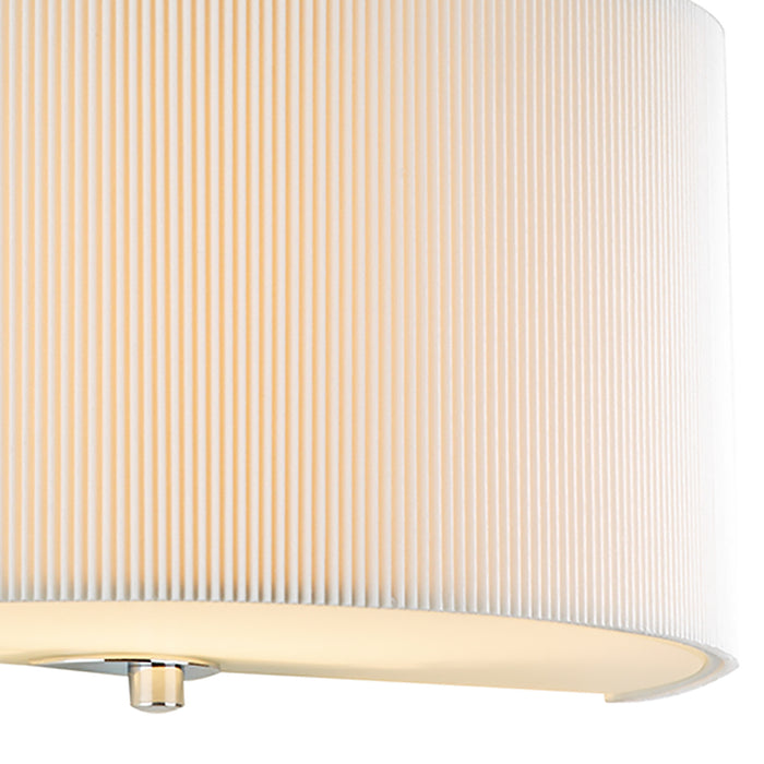 Zaragoza Wall Light With Cream Shade <br>Cream