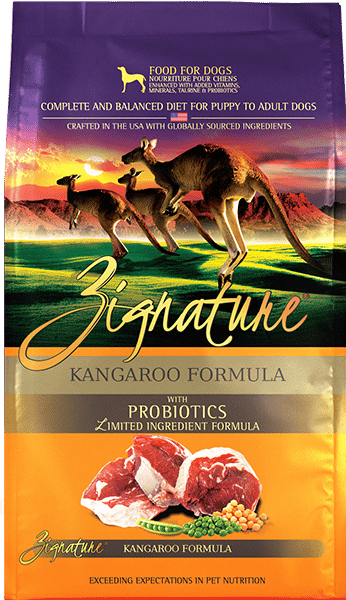 Zignature Limited Ingredient Kangaroo Formula Dry Dog Food